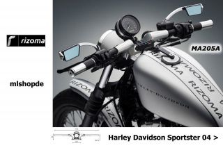 NEW   RIZOMA Handlebars Kit and Dash Cover   Harley Sportster   MA205B