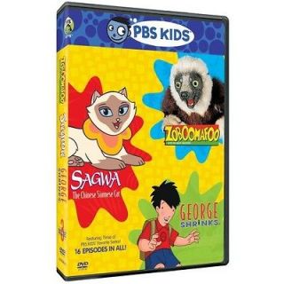 PBS Kids Zoboomafoo With the Kratt Brothers/Sagwa/George Shrinks [3 D