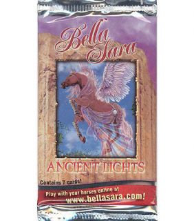 Packs Bella Sara Ancient Lights Trading Cards MIP