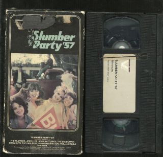 Slumber Party 57 (VHS) VESTRON HOME VIDEO DEBRA WINGER