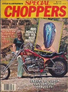 Special Choppers Summer 1979 Motorcyle Bikers Magazine Custom Bikes