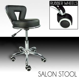 Salon Stool with Back Clinic Doctor Dentist Spa Equipment Chair