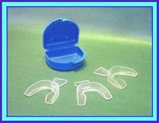 Night Guard Set 3 Dental Nightguards with Case Stop Tooth Grinding