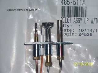 Heat n Glo & Heatilator Direct Vent Fireplace Propane (LP) Gas Pilot