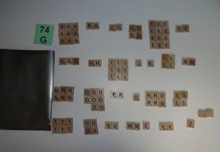 scrabble replacement tiles in Game Pieces, Parts