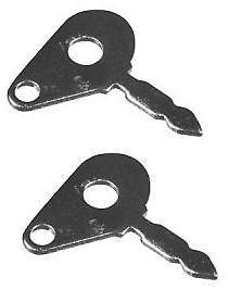 Keys (Set of 2) for Case IH and David Brown Tractors