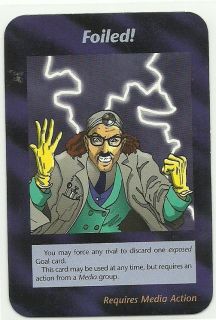 Illuminati CCG Unlimited Plot card; Steve Jackson Games 1995 INWO TCG