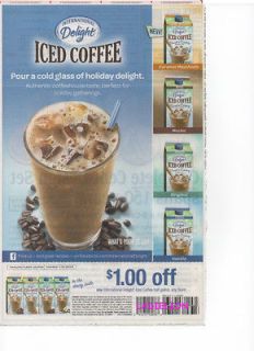10) International Delight Iced Coffee half gallon $1/1 x1/31