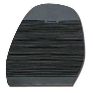 VIBRAM RUBBER BLACK HALF SOLES REPLACEMENT ANY SHOE Sz 5 X 7 INCHES