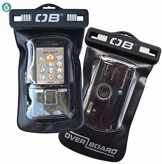 Overboard Small Waterproof Phone Case Black
