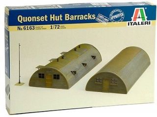 ITA6163 Quonset Hut Barracks (2) 1/72 Italeri