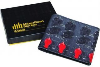 Abbey Road Studios Mixing Desk Image Leather Wallet   New & Official