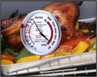 Dual Meat Oven Thermometer With Probe Quality New