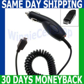 Plug in Auto Car Vehicle Charger for Samsung Cell Phones ALL CARRIERS