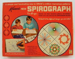 SPIROGRAPH No. 401 Vintage Drawing Game by Kenner, 1967