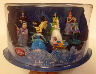  Deluxe Cinderella Figurine Play Set