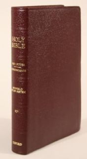 KJV OLD SCOFIELD STUDY BIBLE // Burgandy Bonded Leather // Brand new