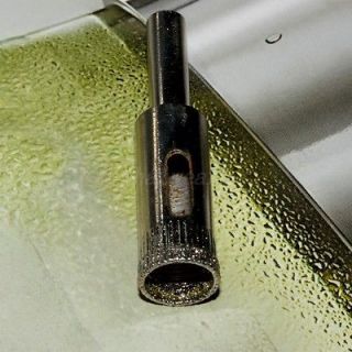 DU 10mm Diamond Ceramic Tile Glass Hole Saw Drill Bits Tool