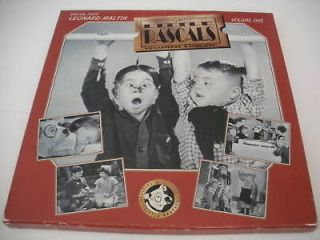 THE LITTLE RASCALS VOLUME ONE BOX SET LD MADE IN JAPAN ( RARE )