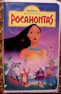 DISNEYS Pocahontas VHS Video~SHIP UNLIMITED FOR $4.25