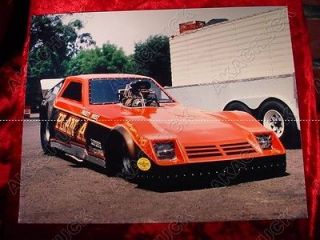 RACING PHOTO NHRA Funny Car PLAN A Dodge Omni 1982 OCIR Mike Ditty