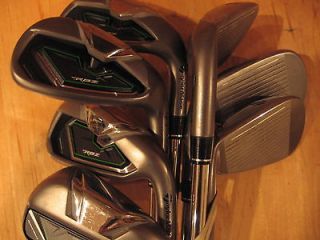 Taylor Made Rocketballz Irons 5 9+PW+AW with/Stiff Flex Steel Shafts