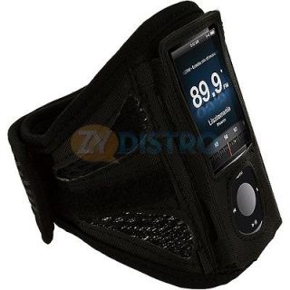 Black Sport Armband Case Pouch For Apple iPod Nano 5th 4th Generation
