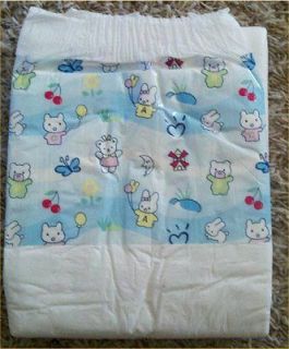 Pack of 2 Size Medium Adult Baby Diapers Vintage Nappy Pampers Depends