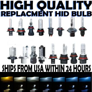 HID Xenon Conversion Kit Replacement Bulb H1 H3 H4 H7 H11 9005 9006