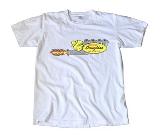 Vintage Douglass Headers California Decal T Shirt   Hot Rod, Drag