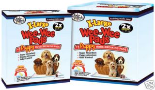 DOG WEE PADS 28x36in XL 84ct underpads housebreaking