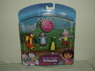Dora PLAYTIME TOGETHER Doll House Figures FRIENDS Tico Boots Isa
