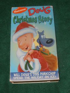 Nickelodeon DOUG Christmas Story VHS Video~Classic TV Show