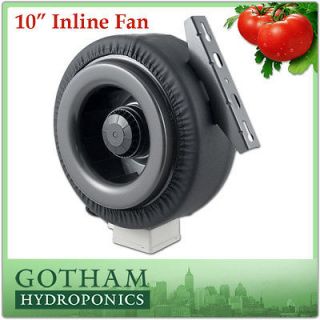 10 Inch Hydroponics Inline Duct Fan Exhaust Blower Vent F004
