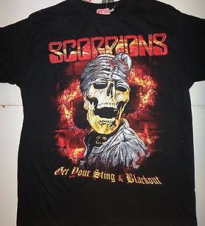 Scorpions  Get Your Sting Official 2012 Tour Shirt