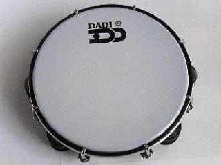 10 TUNABLE HEADED TAMBOURINE percussion tamborine drum