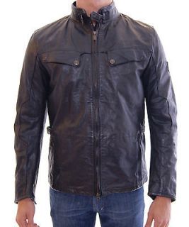 NWT $2100 BELSTAFF New Birling Prof Vent Leather Jacket Man Antique