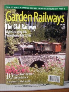 Model Craftsman Magazine September 1995 Duane Millers Garden Railway