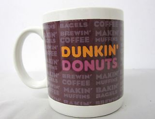 VINTAGE DUNKIN DONUTS COFFEE MUG / CERAMIC CUP