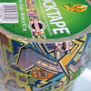 Duck Brand Colored Duct Tape Graffiti Limited Edition10 Yards DUCKTAPE