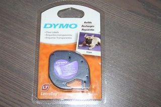 Newly listed Dymo Label Maker Clear Label Refill NEW in Packet
