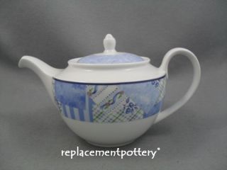 Wedgwood Indigo teapot   Home range.