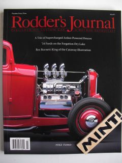 1932 FORD Rodders Journal #49 REX BURNETT 3 ARDUN POWERED DEUCES