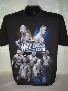 WWE Wrestlemania XXVIII 28 T Shirt Tee The Rock PPV Apparel New 119