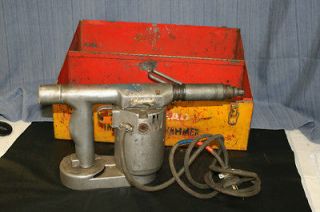 VINTAGE ELECTRIC PHILLIPS IMPACT HAMMER TOOL WITH SOCKETS