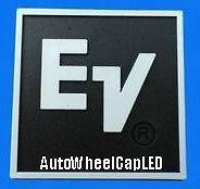 100%NEW 2 Pcs EV Audio Hi Fi Speaker Logo Emblem Badge Decal Label