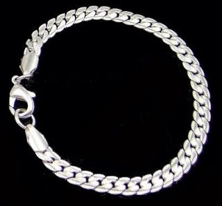 925 sterling silver classiclook curb chain bracelet 7mm china