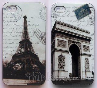 Paris Travel LA Tour Eiffel Tower & triumphal arch case cover for