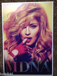 Madonna MDNA Tour 2012 VIP Commemorative Poster Memorabilia Live