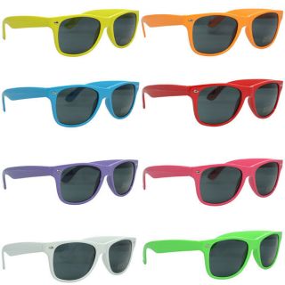 Color Wayfarer Dark Sunglasses Hot Fashion Shades Sunnies Vintage